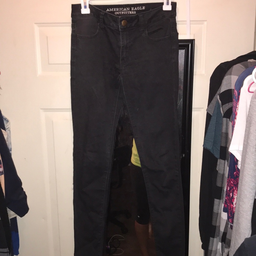 AEO super stretch skinny jeans